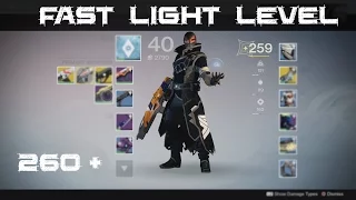 Destiny The Taken King Fastest Way to 260+ Light Level | Destiny The Taken King