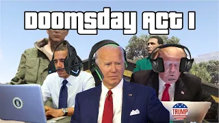 US Presidents Play the Doomsday Heist Act 1 in GTA!