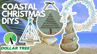 4 AMAZING New CHRISTMAS DIYS! Dollar Tree Decor 2022 (Crafty Beach) Hacks