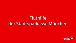 Spende für die Opfer der Flutkatastrophe 2021