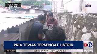 Hindari Genangan, Pria Paruh Baya Tewas Tersengat Listrik