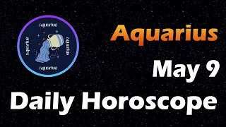 Aquarius Horoscope Today, Aquarius Tarot today, 9th May 2023 #AquariusHoroscope #Horoscopia