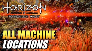 Horizon Forbidden West - All Machine Locations (All Machine Types Scaned Trophy Guide)