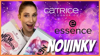 🔥 HAUL PODZIMNÍCH NOVINEK CATRICE A ESSENCE 2022 | KRÁSNÉ S BARU