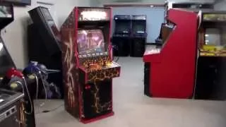 Atari's Primal Rage 1994 Arcade Cabinet!  Original Dedicated Coin Operated Machine