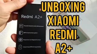 Unboxing Xiaomi Redmi A2+, review, test camera, fingerprint, Sim card