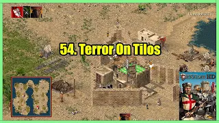 Stronghold Crusader HD - 54. Terror On Tilos | GAMEPLAY | ‘Warchest’ Trail