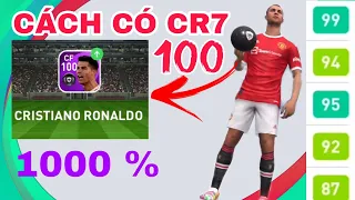 CÁCH QUAY RONALDO 100 PES 2021 MOBILE | GAME MOBILE VN