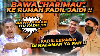 ALSHAD BAWA HARIMAU KE RUMAH FADIL JAIDI ! PAK MUH KETAKUTAN !!