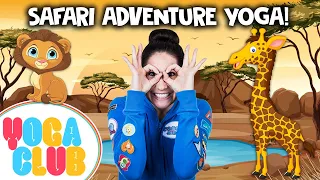 Go On A Safari Adventure! 🦁 Yoga Club (Week 21) | Cosmic Kids