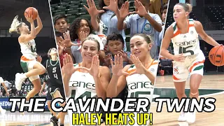 THE CAVINDER TWINS SHINE IN LOUD ARENA!🔥Haley Scores a Season-High🔥Highlights + Interviews