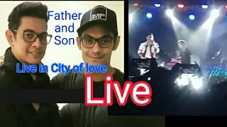 Mr.Gary Valenciano and his Son Gab Valenciano live in Tabaco, The City of Love 💖