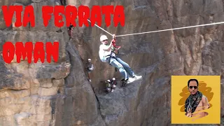 Via Ferrata The Most Dangerous Mountain Track in Oman.