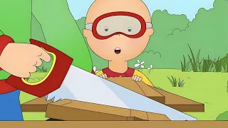 Daddy Builds a Fort | Caillou Compilations