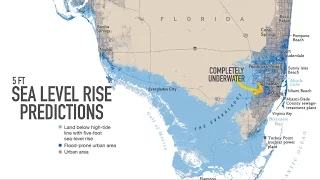 Miami may be underwater by 2100