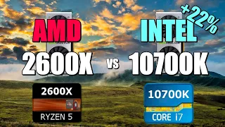 2600X vs 10700K - 2060S. CSGO, Fortnite, PUBG, GTAV, Overwatch.