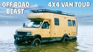 He Turned a Rotting RV into the Ultimate 4x4 ADVENTURE Rig!