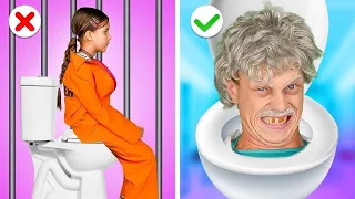Bad Doctor VS Good Cop | Cool Parenting Hacks and Smart Tips! Funny Moments in Jail by Gotcha!
