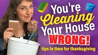 You're Cleaning Your House WRONG! || Mayim Bialik