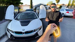 SURPRISING MY LITTLE COUSIN WITH A BMW i8!! *Emotional*