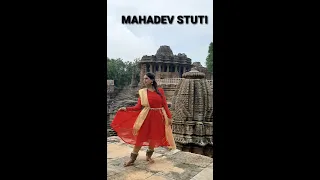 mahadev stuti|shivaratri special|karpur gauram|devo ke dev mahadev|vandana gautam|kathak dance cover