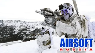 Airsoft Russia. Winter. "АНКЛАВ" Страйкбол зимой.