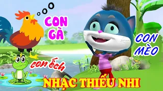 Nhạc Thiếu Nhi Vui Nhộn - Tuyển Tập 20 Ca Khúc Thiếu Nhi Hay Nhất Việt Nam♫ Chú Gà, Chú Mèo, Chú Ếch