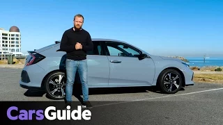 Honda Civic hatch 2017 review: first drive video