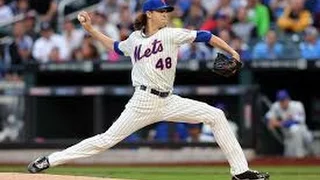 Jacob Degrom Pitching highlights V. Marlins 7.6.16