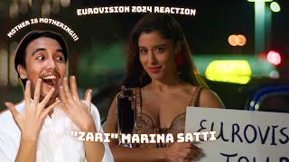 MOTHER IS MOTHERING! | Indonesian Reacts to "Zari" – Marina Satti (Eurovision 2024 | Greece 🇬🇷)