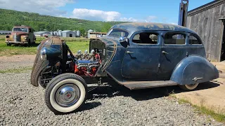 Driving the 1936 Hudson Terraplane for the first time in 50+ years!!! 🙌