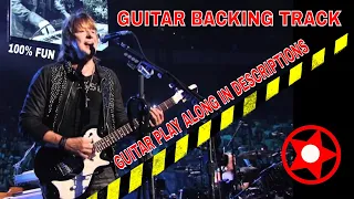 RUNAWAY by BON JOVI, Guitar Backing Track, NO LEAD GUITAR, E-FLAT TUNING.