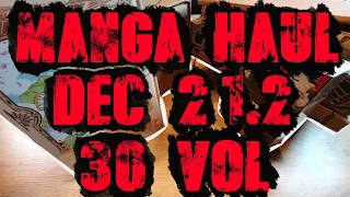 Manga Haul - Dec 21 Part 2 - 30+ Volumes