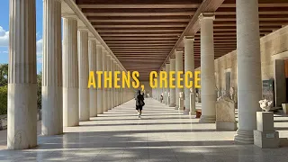 a visual diary - athens, greece: the acropolis, greek salads, souvlaki and beach days