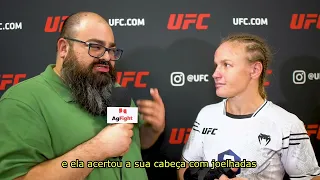 EXCLUSIVO! Valentina Shevchenko critica jurados que apontaram seu empate contra Alexa Grasso