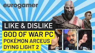 Like & Dislike: Pokémon Arceus, God of War PC, Dying Light 2...