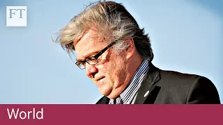 Bannon says US and China in economic war