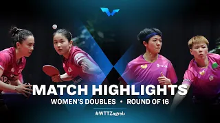 Chen Szu-Yu/Huang Yi-Hua vs Kim Nayeong/Jeon Jihee | WD | WTT Contender Zagreb 2022 | (R16)