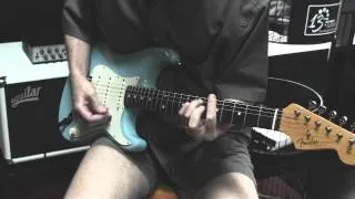 American Vintage '62 Stratocaster Surf Guitar demo at 13th Street Guitars