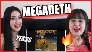 REACTION To Megadeth - Set The World AFire !!! | TWO SISTERS REACT