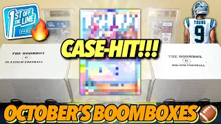 SUPER RARE CASE HIT PULL! 😱🔥 Opening October's Elite, Platinum & Mid-End Football Boomboxes