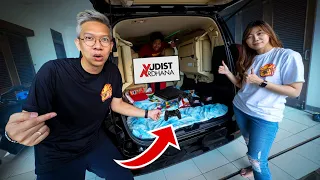 KITA UBAH BAGASI MOBIL JADI KAMAR!!