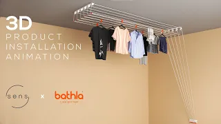 Bathla Mobidry EXA | 3D Product Installation Animation by Sens Visuals