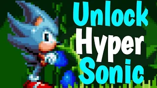 How To Unlock Flying Hyper Sonic's HIDDEN POWERS In Sonic Mania!