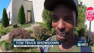 Charlotte tow truck driver defends business as lawmakers consider action after WBTV Investigations.