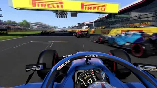 F1 2021 RACE START ERRORS! #1