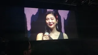 레드벨벳 웬디, 고향을 언급하다 - Redmare @ Toronto [20190219]