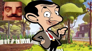 Hello Neighbor - New Neighbor Mr Bean Act 2 Hole Gameplay Walkthrough