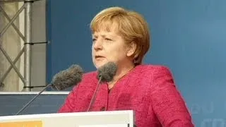 Germany: Angela Merkel faces angry voters at start of campaign trail