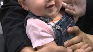 Fatimah Jan Getting Her Ears Pierced